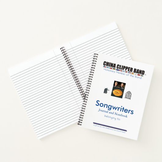Songwriting Journal Notitieboek (Binnen)
