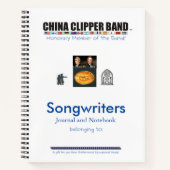 Songwriting Journal Notitieboek (Voorkant)