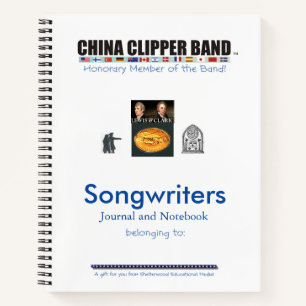 Songwriting Journal Notitieboek