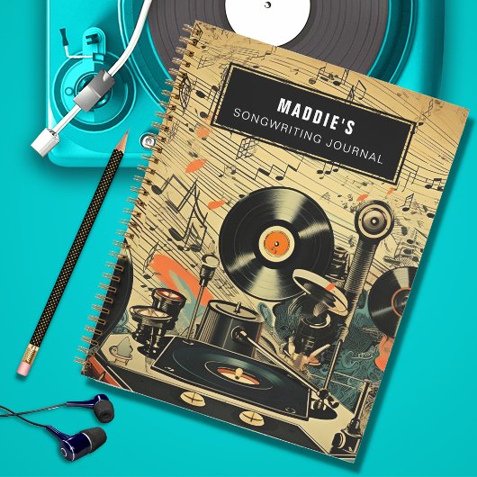 Songwriting Journal Songwriter's Notitieboek