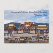 Songzanlin Tibetan Monastery - Yunnan, China Briefkaart (Voorkant)