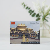 Songzanlin Tibetan Monastery - Yunnan, China Briefkaart (Staand voorkant)