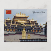 Songzanlin Tibetan Monastery - Yunnan, China Briefkaart (Voorkant)