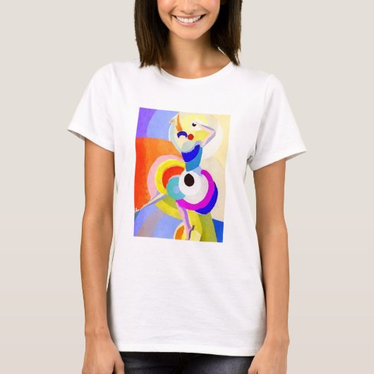 Sonia Delaunay Flamenco Dancer T-shirt (Voorkant)