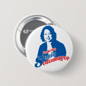 Sonia Sotomayor Button (Voorkant /achterkant)