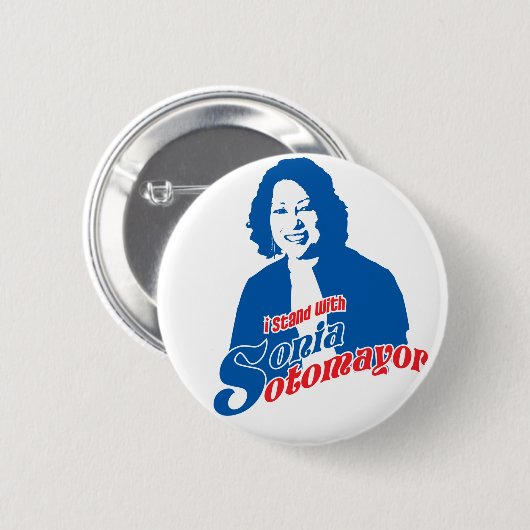 Sonia Sotomayor Button (Voorkant /achterkant)