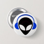 Sonic Alien Logo Ronde Button 5,7 Cm (Voorkant /achterkant)