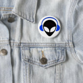 Sonic Alien Logo Ronde Button 5,7 Cm (In situ)