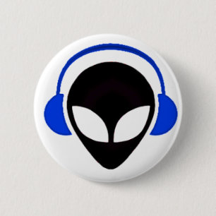 Sonic Alien Logo Ronde Button 5,7 Cm