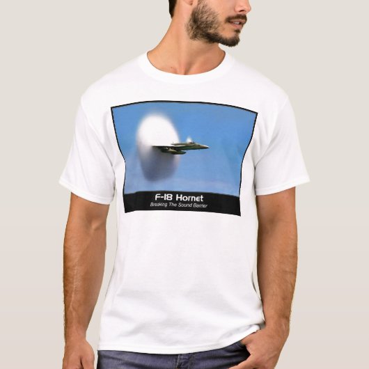 Sonic Boom F-18 Hornet T-shirt (Voorkant)