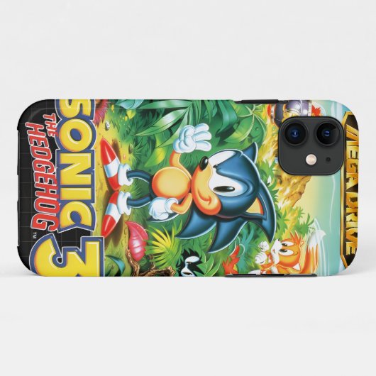 Sonic Case-Mate iPhone Case (Achterkant (horizontaal))