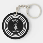 Sonic Gallery-Sleutelhanger Sleutelhanger (Achterkant)