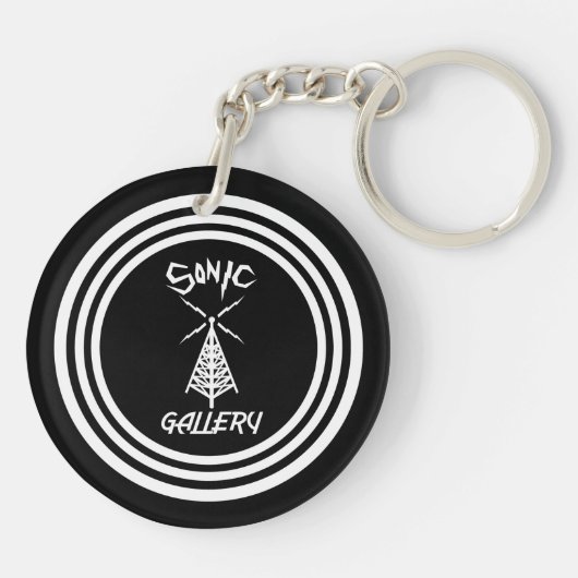 Sonic Gallery-Sleutelhanger Sleutelhanger (Achterkant)