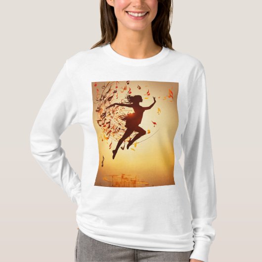 Sonic Harmony Music T-shirt (Voorkant)