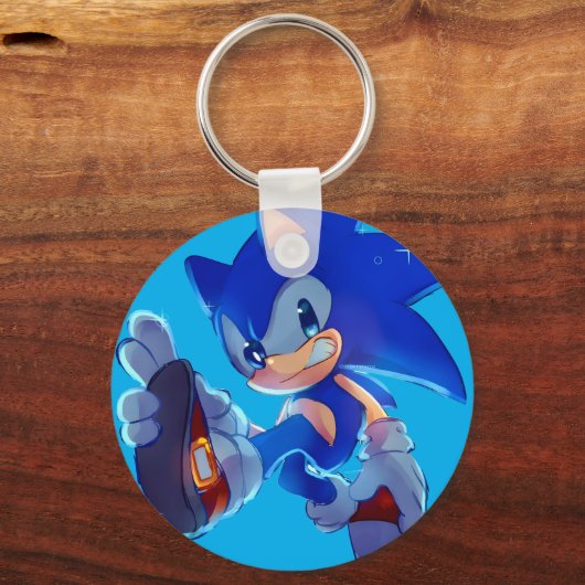 sonic keychain (Achterkant)