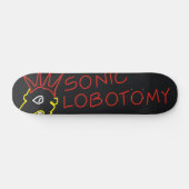 Sonic Lobotomy Skateboard (Horizontaal)