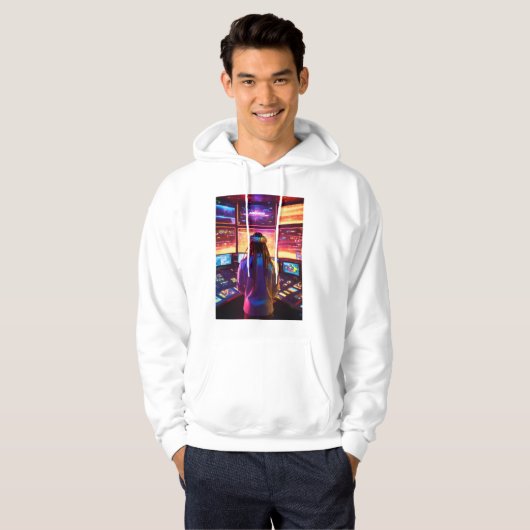 "Sonic Mixmaster: DJ Vibez" Hoodie (Voorkant volledig)