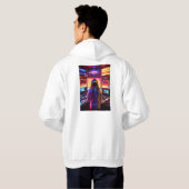 "Sonic Mixmaster: DJ Vibez" Hoodie (Achterkant volledig)