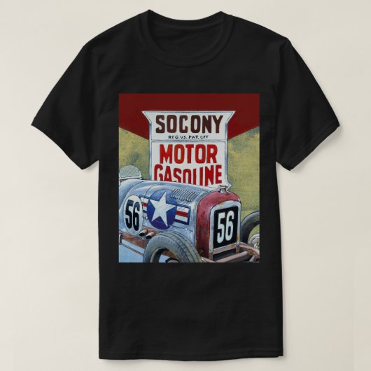Sonic Motor Benzine Grafisch T-shirt (Design voorkant)