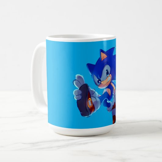 Sonic mug koffiemok (Voorkant links)