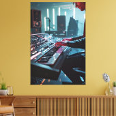 Sonic Pulse Canvas Afdruk (Insitu (Woonkamer))