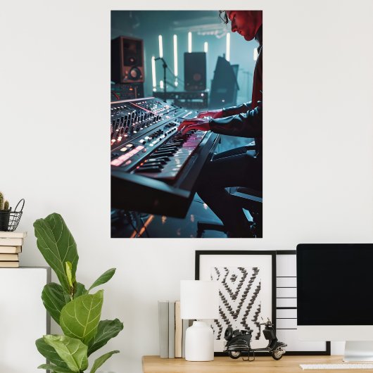Sonic Pulse Poster (Thuiskantoor)