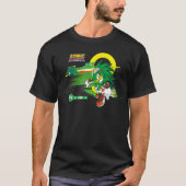 Sonic Racing CrossWorlds Ready to Roll Jet retro T-shirt (Voorkant)