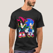sonic shadow girl t-shirt (Voorkant)