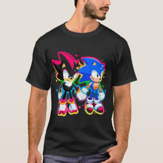 sonic shadow girl t-shirt