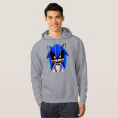 Sonic T-Shirtsonic T-Shirt_by Stephanie Francoeur Hoodie (Voorkant volledig)