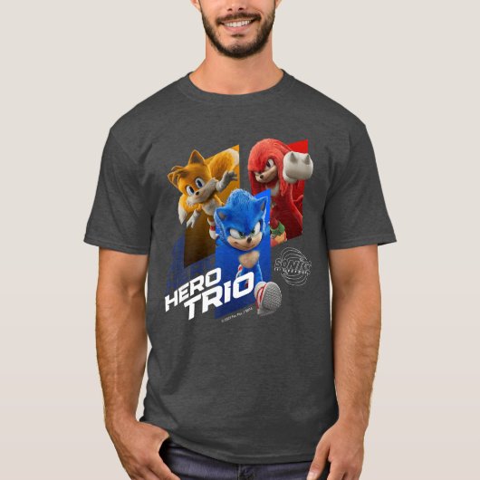 Sonic the Hedgehog 3 Herorio gift T-shirt (Voorkant)