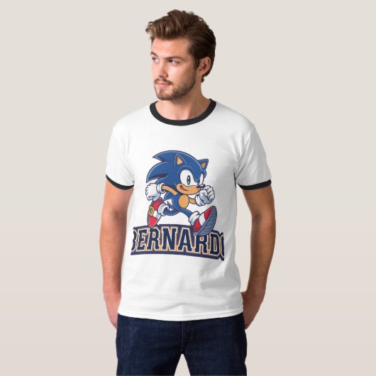 Sonic the Hedgehog: Bernardo T-shirt (Voorkant volledig)