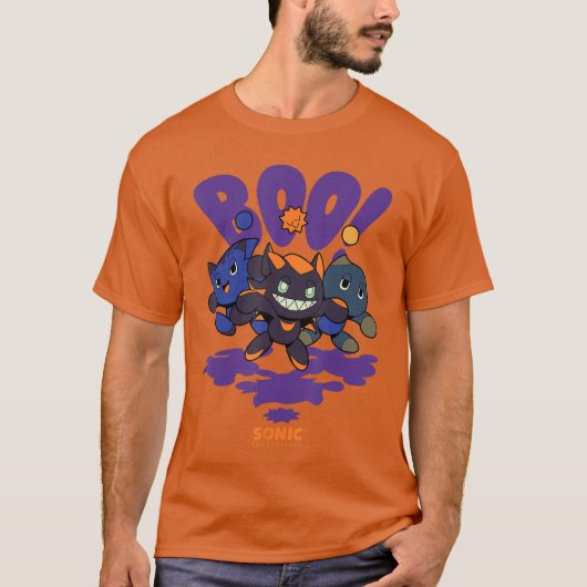 Sonic The Hedgehog Chao Tales Halloween Boo Trio T-shirt (Voorkant)