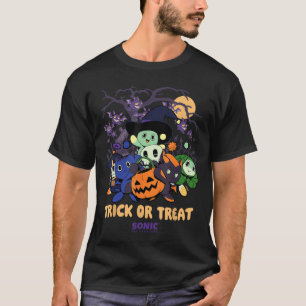 Sonic The Hedgehog Chao Tales Halloween Snoep of e T-shirt
