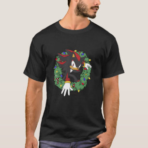 Sonic The Hedgehog Christmas Shadow X Mas Krans T-shirt