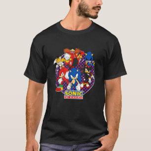Sonic The Hedgehog Heroes Villains Epic Portrait T-shirt