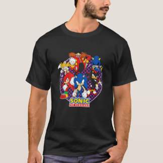 Sonic The Hedgehog Heroes Villains Epic Portrait T-shirt