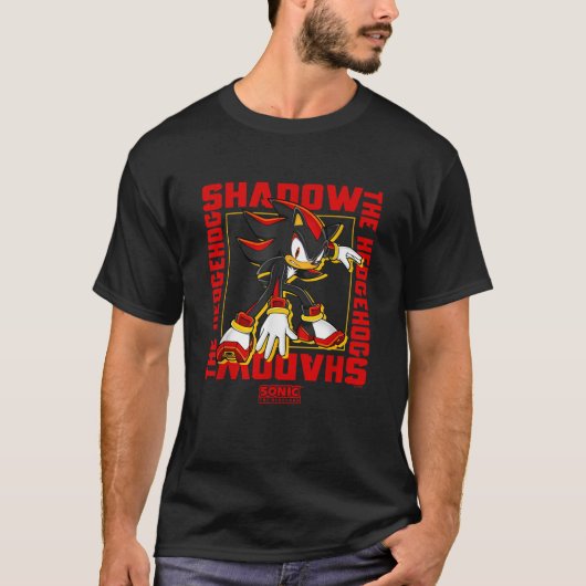Sonic the Hedgehog Shadow The Hedgehog Epic Portra T-shirt (Voorkant)