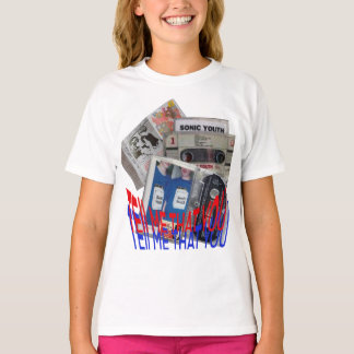 SONIC YOUTH CASSETTEBANDJE coole kunst T-shirt