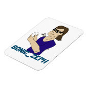 Sonic_Zeph Magneet (Linkerzijde)