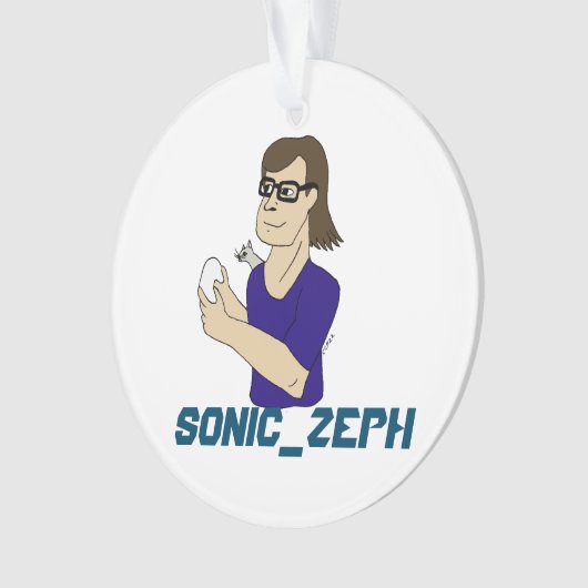 Sonic_Zeph Ornament (voorkant)