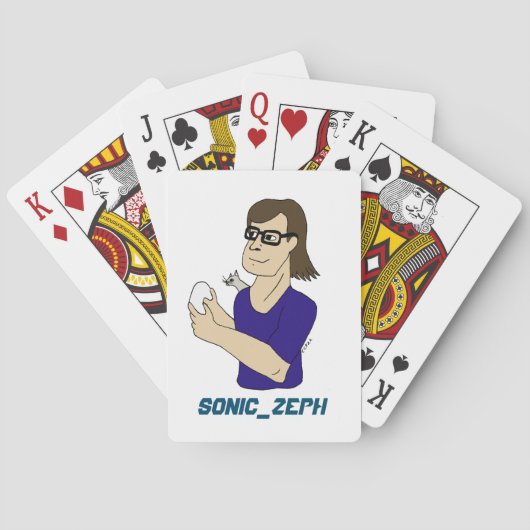 Sonic_Zeph Pokerkaarten (Achterkant)