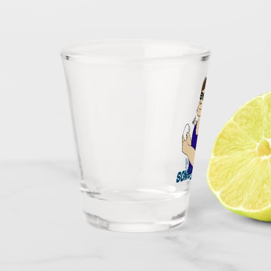 Sonic_Zeph Shot Glas (Links)