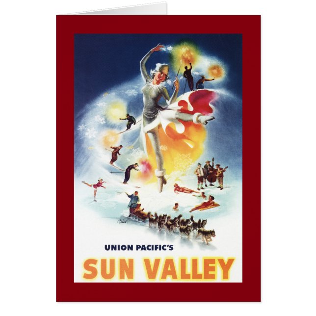 Sonja Henje Montage van Sun Valley Poster (Voorkant)