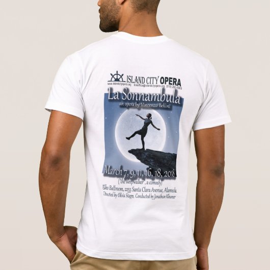 Sonnambula TShirt (Achterkant)