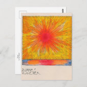 Sonne door Karl Wiener Briefkaart (Voorkant / Achterkant)