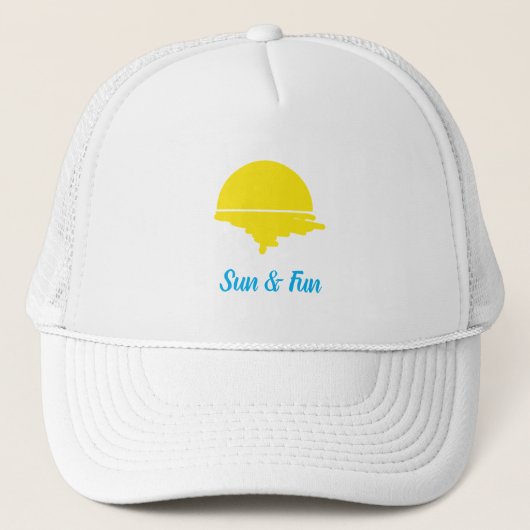 Sonnen Sommerpause  Trucker Pet (Voorkant)