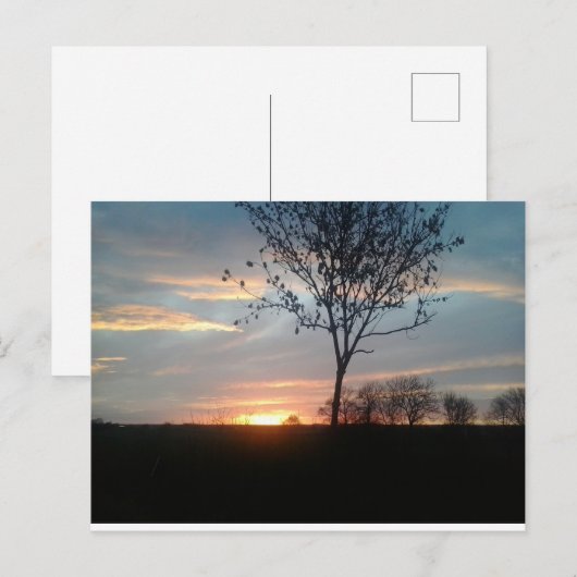 Sonnenaufgang Briefkaart (Voorkant / Achterkant)