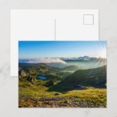 Sonnenaufgang in den rumänischen Karpaten Briefkaart (Voorkant / Achterkant)