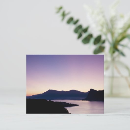 Sonnenaufgang Rigi Schweiz Postkarte Briefkaart (Staand voorkant)